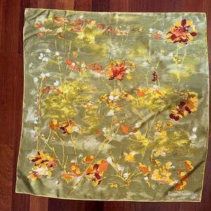 Pierre Balmain Silk Scarf ~ France ~ 30"